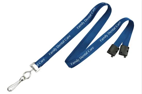 Custom Silk Screen Printed Lanyard Width 16mm Pattern Logo Origin China Name Lanyard HS Code 5806 Style Fashion Color - Image 2