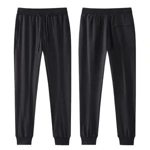Stylish Drawstring Zipper Men's Casual Sports Pants for All-Day Comfort - Image 2