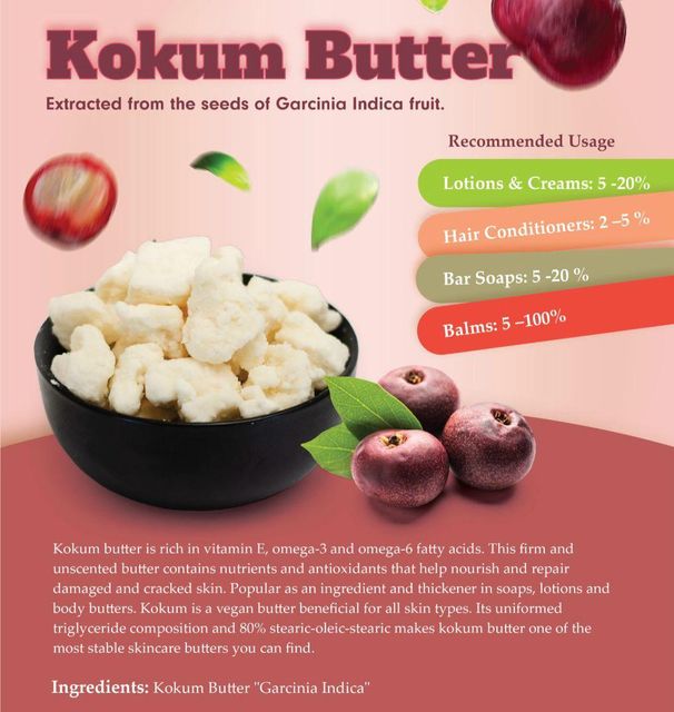 Body Butters (Raw & Refined) - Shea, Mango, Avacado, Kokum Grade A Type Natural Packaging 25kg - Image 3