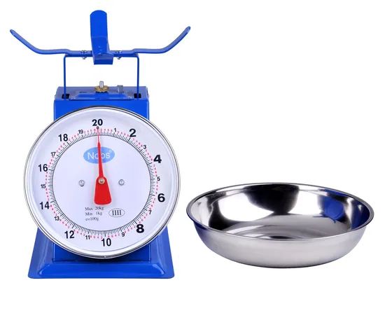 Stainless Steel Bowl 10kg/20kg Dial Spring Balance Material Iron Trademark NOPS Model NO. ATZ-1 Origin Yongkang Bowl Size - Image 5