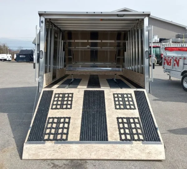 Enclosed Trailers / Mission Trailers 101×12 Aluminum 2-Place Crossover w/Mats & Guides, Rear Canopy - Image 3
