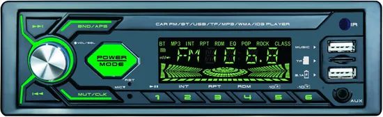 Car Radio Stereo Player Digital Bluetooth Car MP3 Player Format MP3 Voltage 12/24V Color Customized Model NO. 1803BT Supporst Card - Image 1