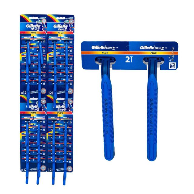Super Value Gillette Disposable Razor for Men with Sharp Long Lasting Blades and Comfortable Grip - Image 4