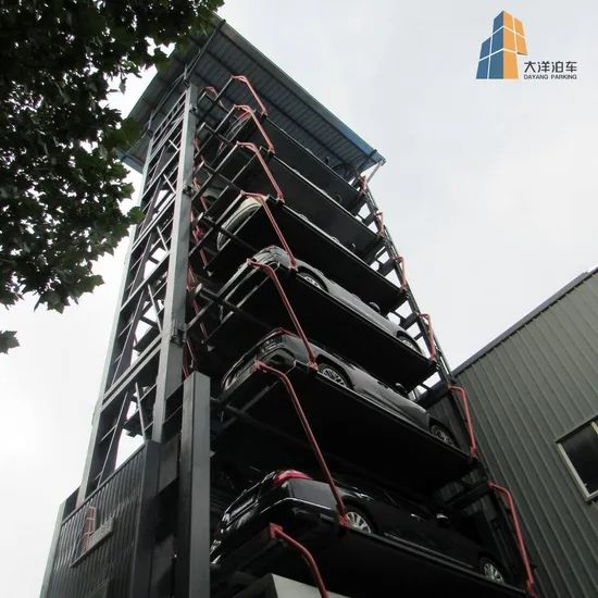Modern Vertical Rotary Parking System with Nine Floors and Remote Management for Sedan Facilities - Image 3