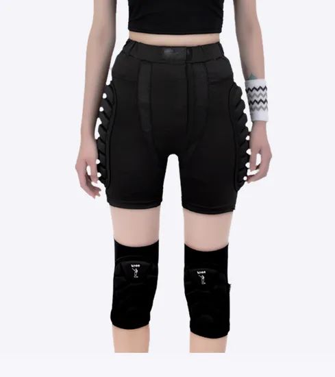 Knee Pad for Elbow Pant Support Tactic Guard Shin Motorbik and Set Strap Brace Neoprene Workout Motorcycle Auto Racing Wear - Image 2