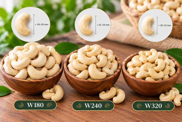 Premium Quality Cashew Kernels (WW180, WW210, WW240, WW320 & W450) at Competitive Prices - Image 3
