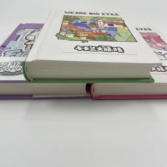 Factory Printing Cartoon Embossed PU Leather Notebook Diary - Image 2