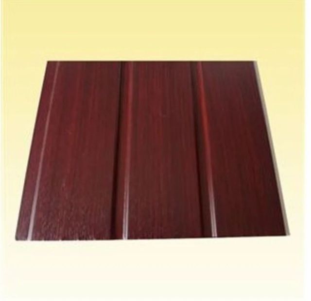 Pvc False Ceiling Service Color Brown Material PVC Shape Square Thickness 10 mm Size (feet) 6 x 3 Usage/Application - Image 1