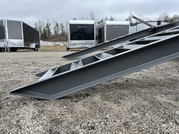 2024 Diamond C 8.5×20 20K Deckover Equipment Trailer w/ 72” Flip-Knee Ramps - Image 4