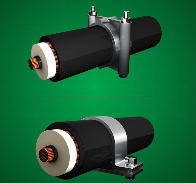 Cable Cleat Clamps Mechanical Strength High Rubber Lining Thickness 3 Mm Epdm Lining Standard Bs En 4255 Rubber Lining Epdm Rubber - Image 2