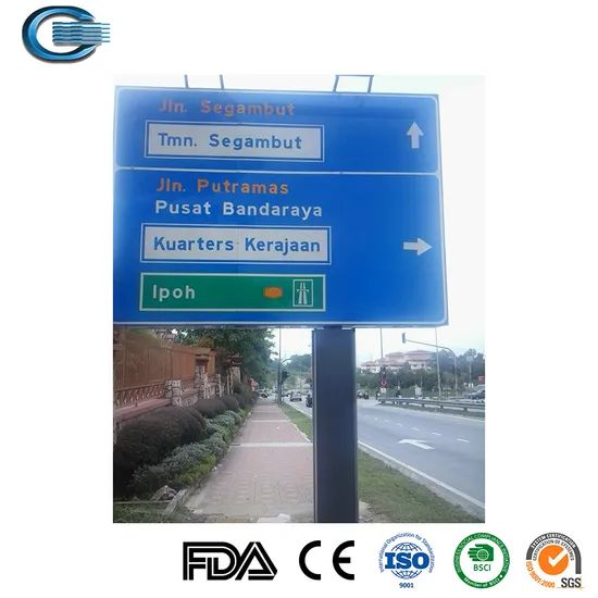 Huasheng Custom Size and Shape High Utility Function Convenient Usage Lights Directional Solar Traffic Road Sign Board Arrow Sign - Image 2