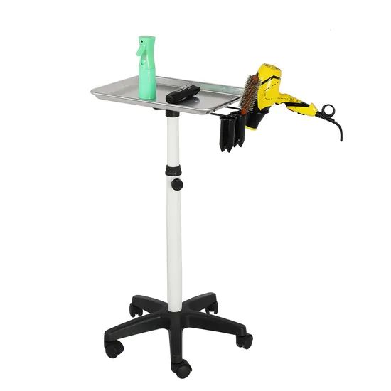 Salon Aluminum Trolley Instrument Tray Utility Cart Color White Origin China Condition New Model NO. BCT-012 HS Code 8716800000 - Image 5