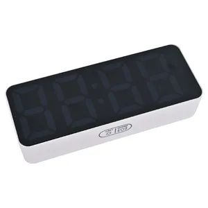 Black Dial Great Value Red Remote Control Precise Timing Wall Clock - Image 5