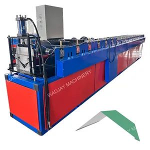 Color Steel Roofing Tiles Ridge Cap Making Machine - Image 1