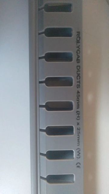 Pvc Channel Cable Ducts Material Plastic Tray Type Slotted Mounting Wall/Desk Usage/Application - Image 4