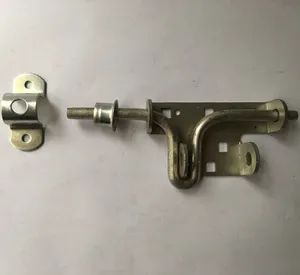 Slide Bolt Lock with Connector for Wood Gate - Image 1