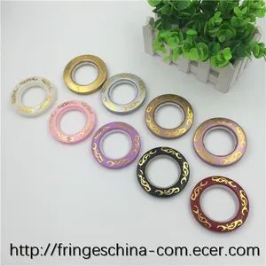 Fashion Prime ABS Plastic Custom Curtain Rings Circles Rod Accessories - Image 1