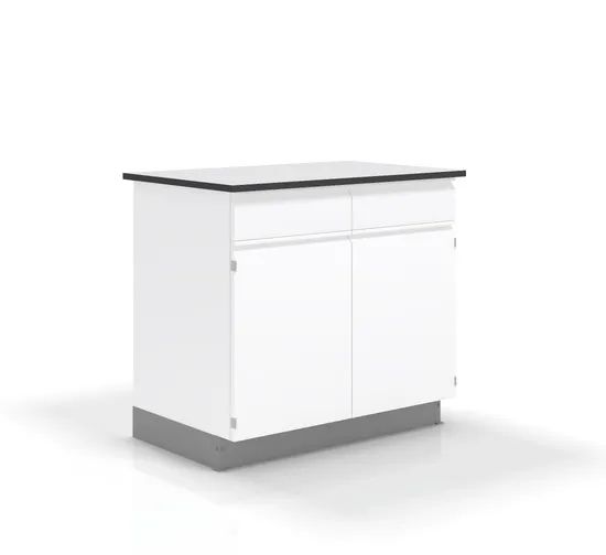 Modern Industrial Double Workbench Steel Lab Table 10Y Warranty MOQ100 Custom - Image 2