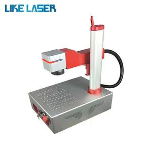 Fiber Laser Engraving Machine for Jewelry /Ring /Granite Stone Laser Engraving Blanks Stamp Making Machine - Image 6