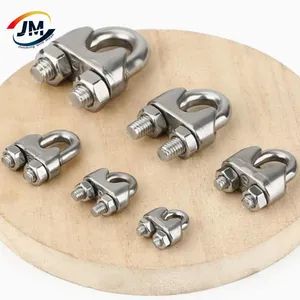 China Factory Electro Galvanized Malleable Wire Rope Clips En13411-5 DIN1142 - Image 6