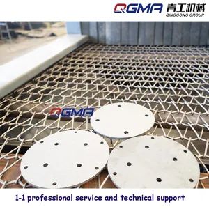 Mesh Belt Type Shot Blasting Machine with Integrated Abrasive Recycling and Separator Unit - Image 1