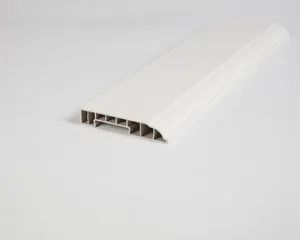 Custom Design Waterproof Plastic PVC Skirting Molding Baseboard Spc Skirting - Image 3