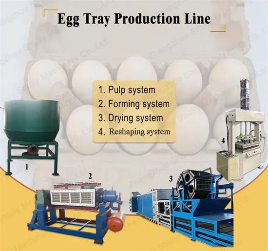 Recycle Waste Paper Box Making Egg Tray Making Machine Cardboard Egg Box Carton Machine Price - Image 2