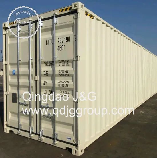 40hc Standard Shipping Container Storage Container Length 40' Color White Origin China HS Code 860900 Model NO. 40HC Frame Size - Image 1