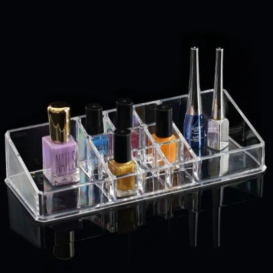 Cross Border Transparent Acrylic Rectangular Multifunction Display Makeup Storage & Organization - Image 2