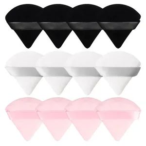 High Quality Makeup Puff with Plastic Box Facial Foundation Powder Puff Sponge Triangle Powder Puff with Dry Wet Usage - Image 1