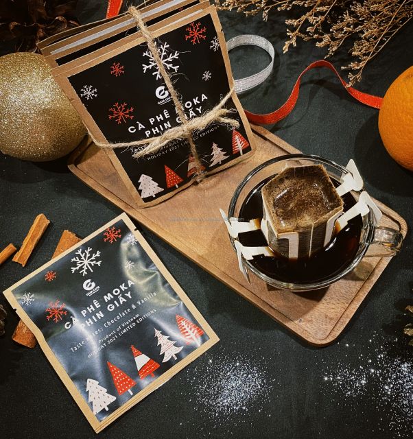 Ground Coffee Drip Bag Ready to Brew Pour Over Slow Drip Coffee Paper Filters with Hanging Ears Premium Quality Coffee Beans - Image 5