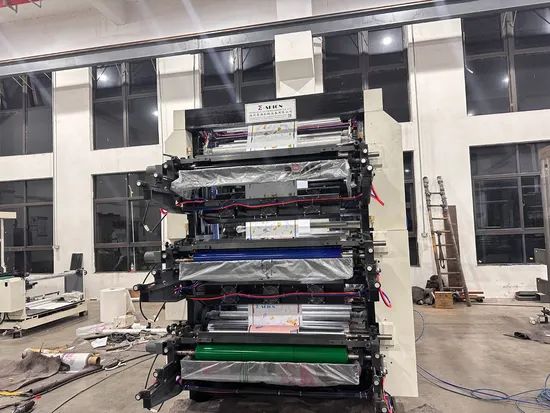 Top-Quality Paper Flexo Printing Machine EPC Included Origin China Tool Box 1set Model NO. YTL Manul Book 1PC Trademark E-SHION - Image 3