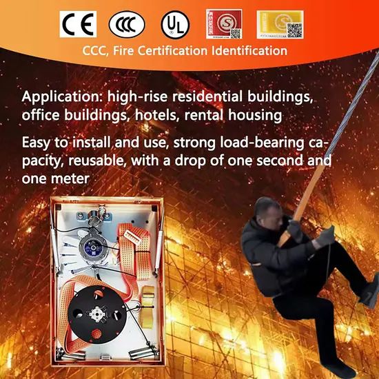 Automatic Rescue Device for Life Saving During High Rise Fires - Image 1