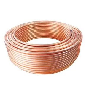 High Quality Copper Coil Pipes 1/4" Copper Tube for Air Conditioning C2680 Brass Pipe 8mm Brass Tube - Image 2