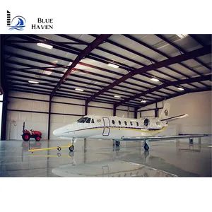 Structural Steel Fabrication Structure Aircraft Hangar Standard GB HS Code 9406 Origin China Rainspout PVC Pipe Trademark - Image 3