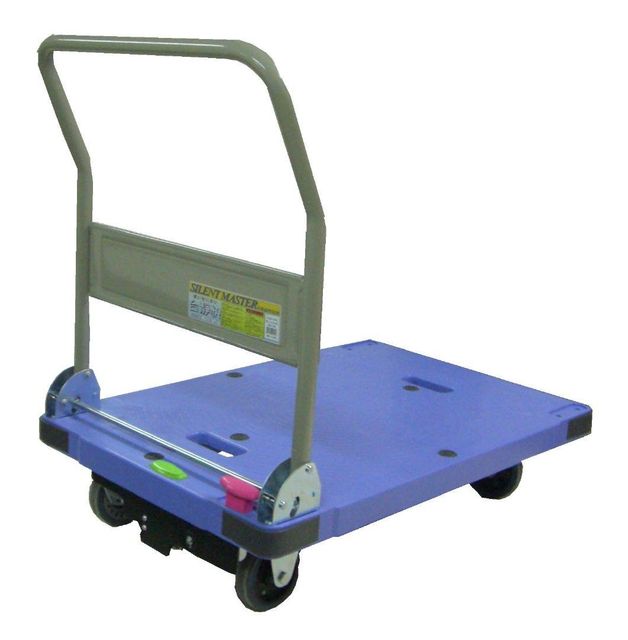 Silent Master Trolley 300kg Load Capacity 300 Kg Noise Level Quiet-running Handle Feature Foldable Handle Deck Surface Anti-slip Surface - Image 2
