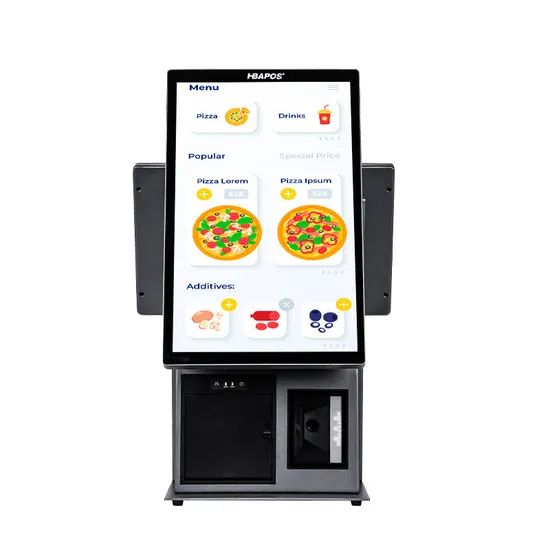 Kiosk POS Machine for Restaurant Billing Machine POS Systems CPU Intel Weight 10kg RAM 4G/8g/16g System Windows Printer Thermal - Image 1