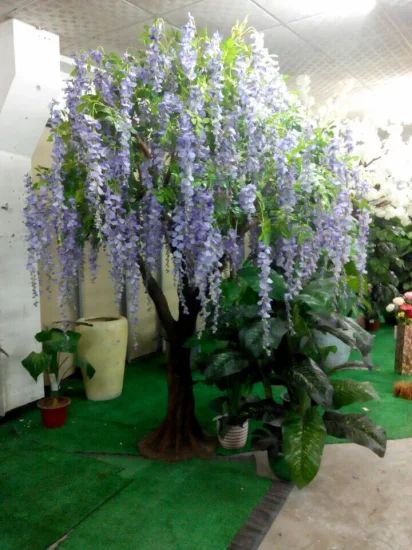 Wedding Decoration Fiberglass Artificial Flower Tree - Image 1