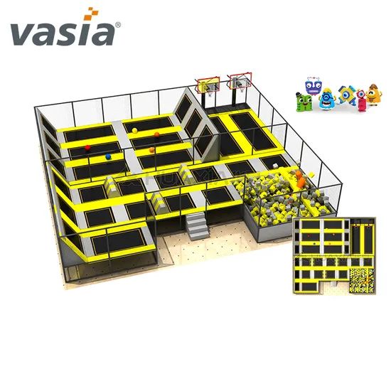 Children Bungee Trampoline Manufacturer Adult Jumping Castle Indoor Trampoline Park - Image 1