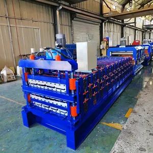 Durable Concrete Roof Tile Making Machine for Colorful Tiles Manufacturing - Image 1