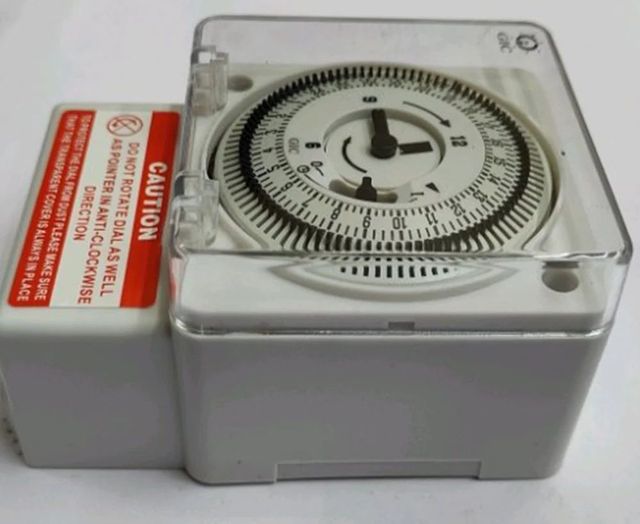 GIC Analog Timer, For Used In Control Panels, 16A Brand GIC Rated Current 16A Rated Voltage 230V Display Type Analog Mounting Type Panel Mounting - Image 2