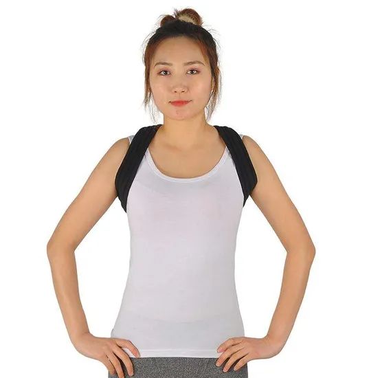 Adjustable Posture Corrector Back Support Shoulder Lumbar Brace Support Corset Back Belt - Image 2