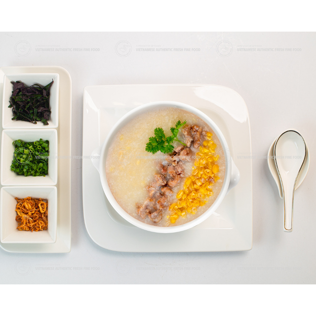 Pork Rib And Corn Porridge Reasonable Price Big Size 6 Serving In 1 Box Safe Food Customized Packaging Vietnam Manufacturer - Image 4