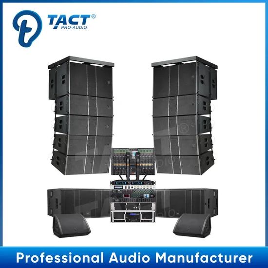 Tact Dual-10 Inch Line Array Professional PA Line Array Speaker Set Systems - Image 2
