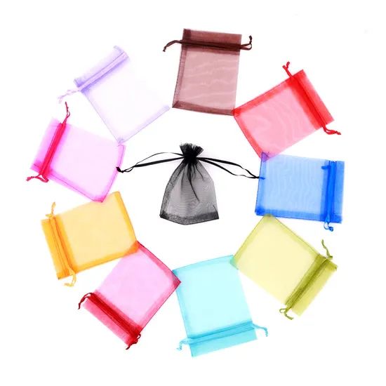 Promotional Branded Organza Bag Customized Port Shanghai Hardness Soft MOQ 500 Pieces Type Drawstring Trademark EAGLE Function - Image 4