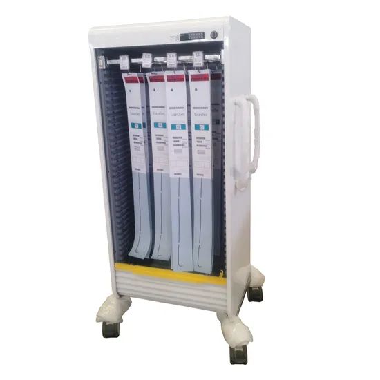 Transport Hospital Medicine Metal Storage Cart Design File Bench Cabinet - Image 4