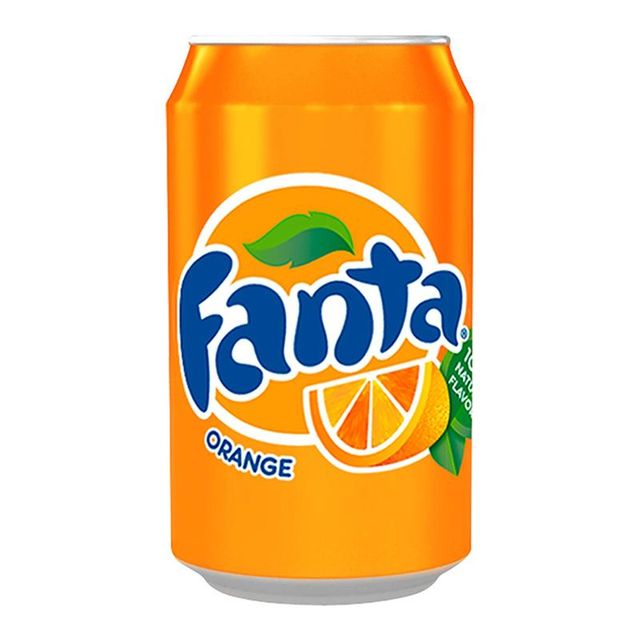 Fanta Orange Can 330ml - Image 2