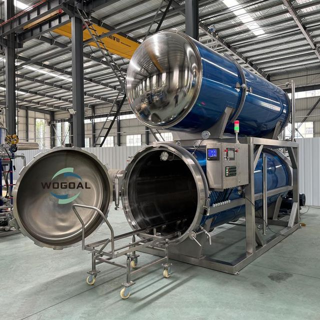 Water Immersion Autoclave Retort Pouch Food Retort Machine Grade Class I Brand Name Wogoal Place of Origin China Packaging Details Seaworthy packing - Image 3
