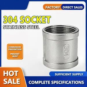 Quality Metal Products SS304 Female Thread 1'' Coupling - Image 2