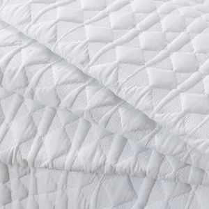 Custom Solid Color Quilt Bed Spread Set Super Soft Microfiber Bedspread & Coverlet - Image 6